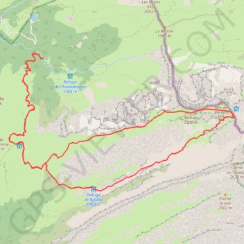 Tête de Bostan (Haute Savoie) GPS track, route, trail