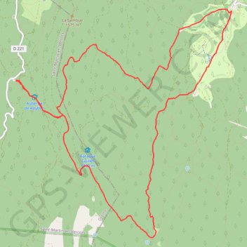 Boucle autour de Corrençon GPS track, route, trail