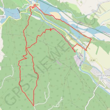 Saint Christophe-Collet pointu GPS track, route, trail