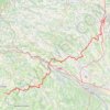 GR 65 : D'Aire-sur-l'Adour (Landes) à Larribar-Sorhapuru (Pyrénées-Atlantiques) GPS track, route, trail