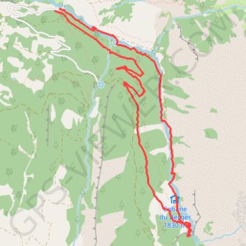 Cascade de Razis GPS track, route, trail