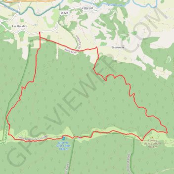 Luberon - Versant nord du Grand Luberon GPS track, route, trail
