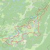 Haut Saône GPS track, route, trail