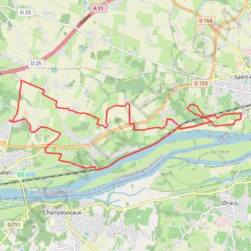 Oudon Saint Gereon GPS track, route, trail