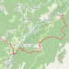 Mare a Mare Centre - de Cozzano à Guitera-les-Bains par Zicavo GPS track, route, trail