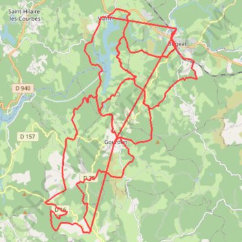 [Itinéraire] Vers les Monédières GPS track, route, trail