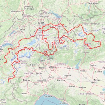 Briançon - Alberville GPS track, route, trail