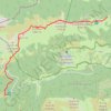 Les crêtes du col d'Andorre au col de Spandelles GPS track, route, trail