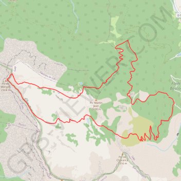 PIED_SEYNE-8-cirque de morgon 17 km 1534 md+ GPS track, route, trail