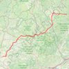 Route Napoléon J4 : Saint Agrève à Marssac-sur-Tarn GPS track, route, trail