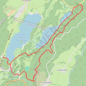 Le Pic de l'Aigle GPS track, route, trail