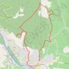 Autour de Saint-Martin-d'Ardèche GPS track, route, trail