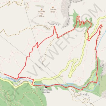 Gémenos - Saint-Pons - Sentier Botanique GPS track, route, trail