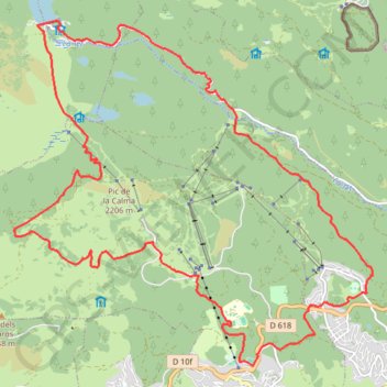 Pyrénées Catalanes - Les Bouillouses GPS track, route, trail