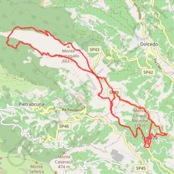 CIVEZZA GPS track, route, trail