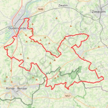 3. Ethias Challenge Vlaamse Ardennen 11 07 2021 - 75km GPS track, route, trail
