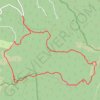 Luberon-au-dessu de Sivergues GPS track, route, trail