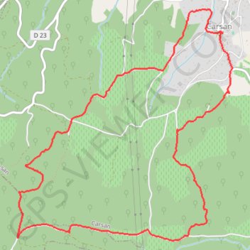 Source de l'Arnave GPS track, route, trail