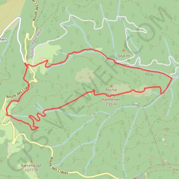 Le vallon du Col Amic GPS track, route, trail
