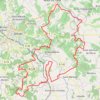 VTT 46km Champagnac - Ozillac - Meux-16562851 GPS track, route, trail