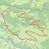 Aas - Boucle à la montagne verte GPS track, route, trail