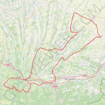 Trace Balade dans les Baronnies des Pyrénées ! GPS track, route, trail