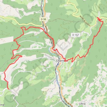 TdPD 100Km Rando 2B GPS track, route, trail