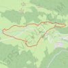 Le plateau du Benou en raquettes GPS track, route, trail