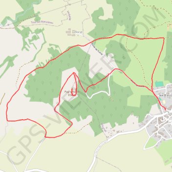 Le Puy d'Ysson GPS track, route, trail