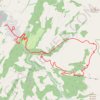 Tour de la Cua, Grandvillard, Fr, CH GPS track, route, trail