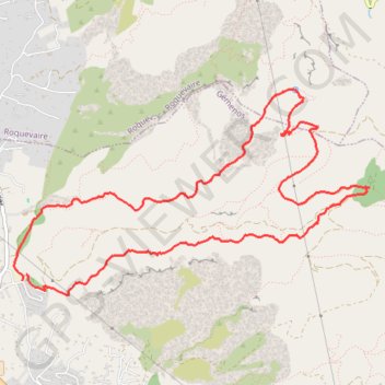 Jas de Tuny GPS track, route, trail