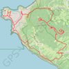 Pointe de Capelinhos, Açores GPS track, route, trail