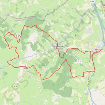 La Briennonaise GPS track, route, trail