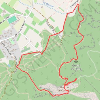Castelas GPS track, route, trail