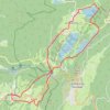 3ème jour trek Jura Doucier GPS track, route, trail