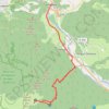 Saint Béat Cab Artigue et Courraux GPS track, route, trail