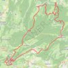 Boucle au nord de Salins-les-Bains GPS track, route, trail