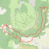 Forêt de Ceüse GPS track, route, trail