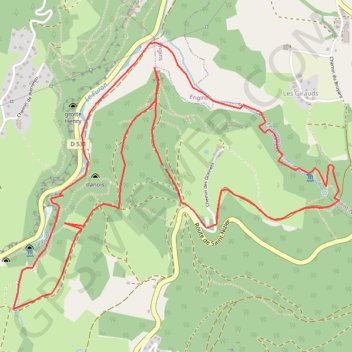 La croix Lichou GPS track, route, trail