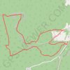 Maison forestière de Cénimont GPS track, route, trail
