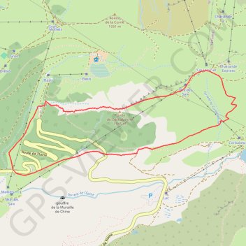 Les molliets - Gouille Croix GPS track, route, trail