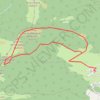 Sommet de l'Oudérou depuis Binos GPS track, route, trail