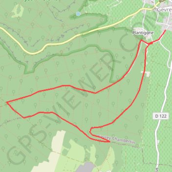 Sentier du Taco - Gevrey-Chambertin GPS track, route, trail