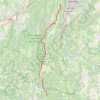 GR91 Randonnée de Saint-Nizier-du-Moucherotte (Isère) à Miscon (Drôme) GPS track, route, trail