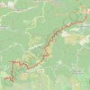Grande Traversée de l'Hérault - itinéraire Sud - de Rodomouls à Vieulac GPS track, route, trail