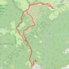 Le Croz d'en Haut GPS track, route, trail