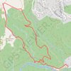 DH Chemin de la Maure Tignet GPS track, route, trail