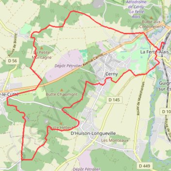 20 km FA parcours_225070 GPS track, route, trail