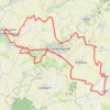 Chef Boutonne 41 kms GPS track, route, trail