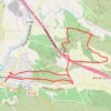 Les alentours de Lançon de Provence GPS track, route, trail